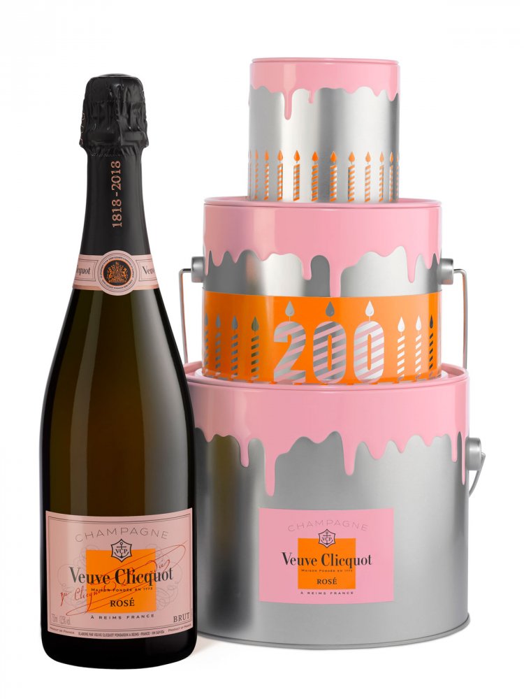 Veuve Clicquot Cake Rose 0