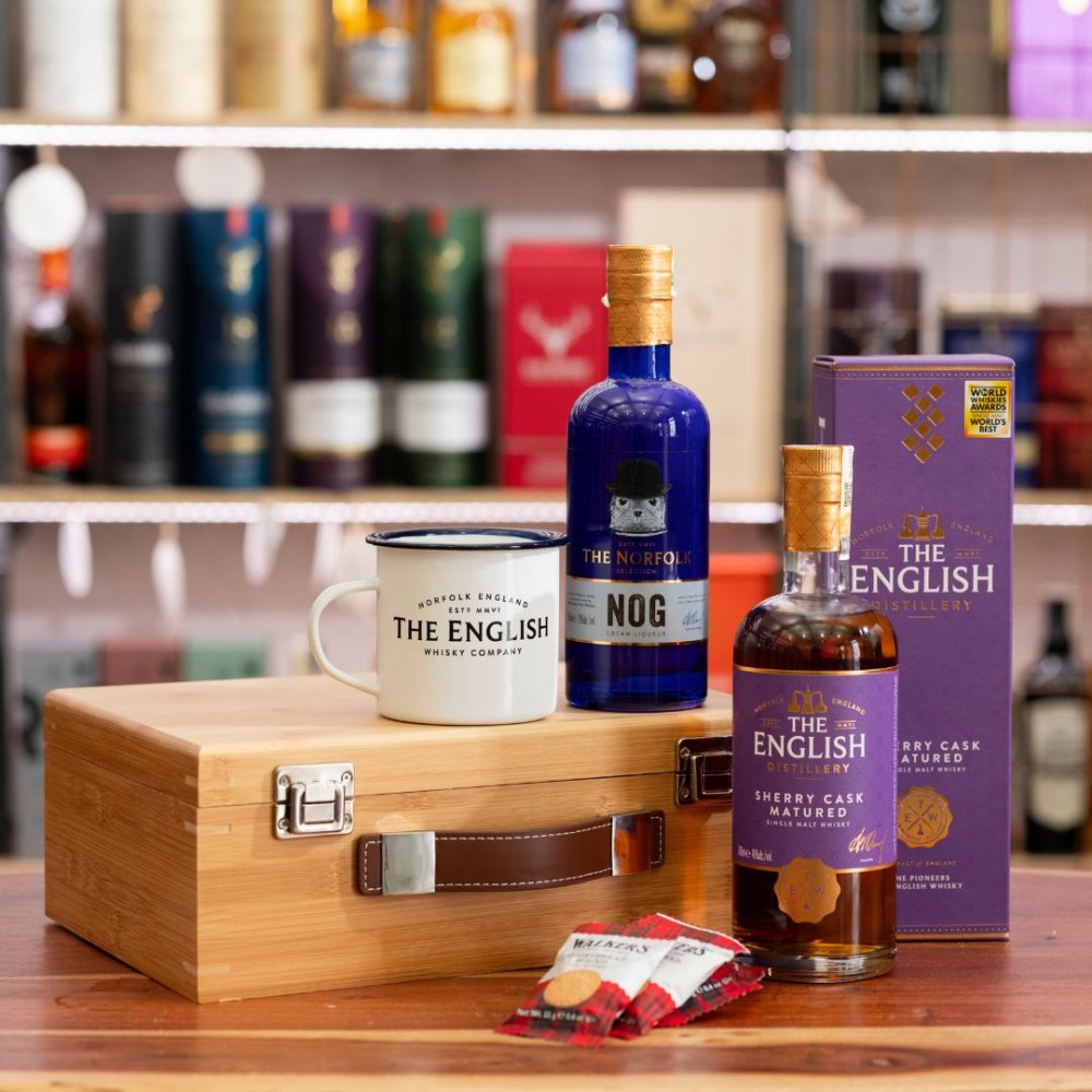 Dárkový Kufřík s alkoholem - The English whisky 0