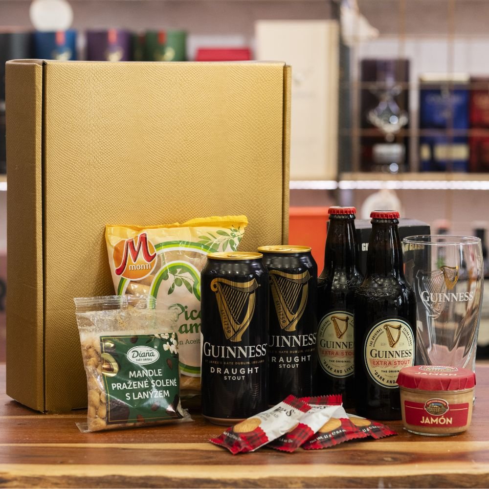 Dárková Krabice s Alkoholem - Guinness Stout Draught 2×0