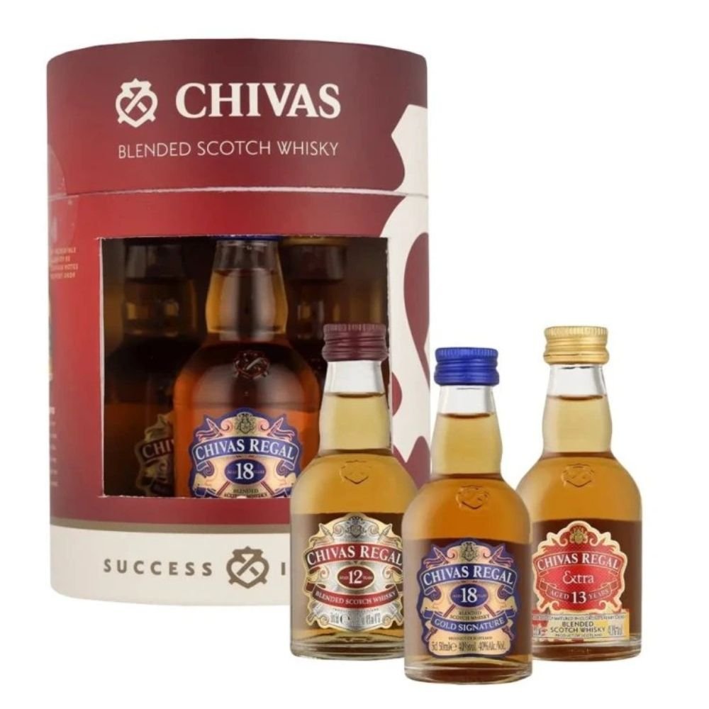 Chivas Regal Set Miniatur 3×0