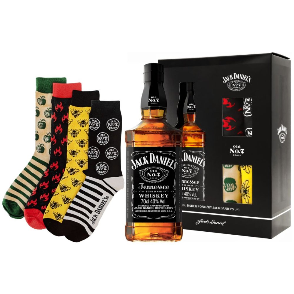 Jack Daniel's No.7 + 4x Ponožky 0