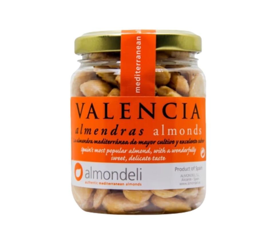 Almondeli Mandle Valencia Loupané 125g