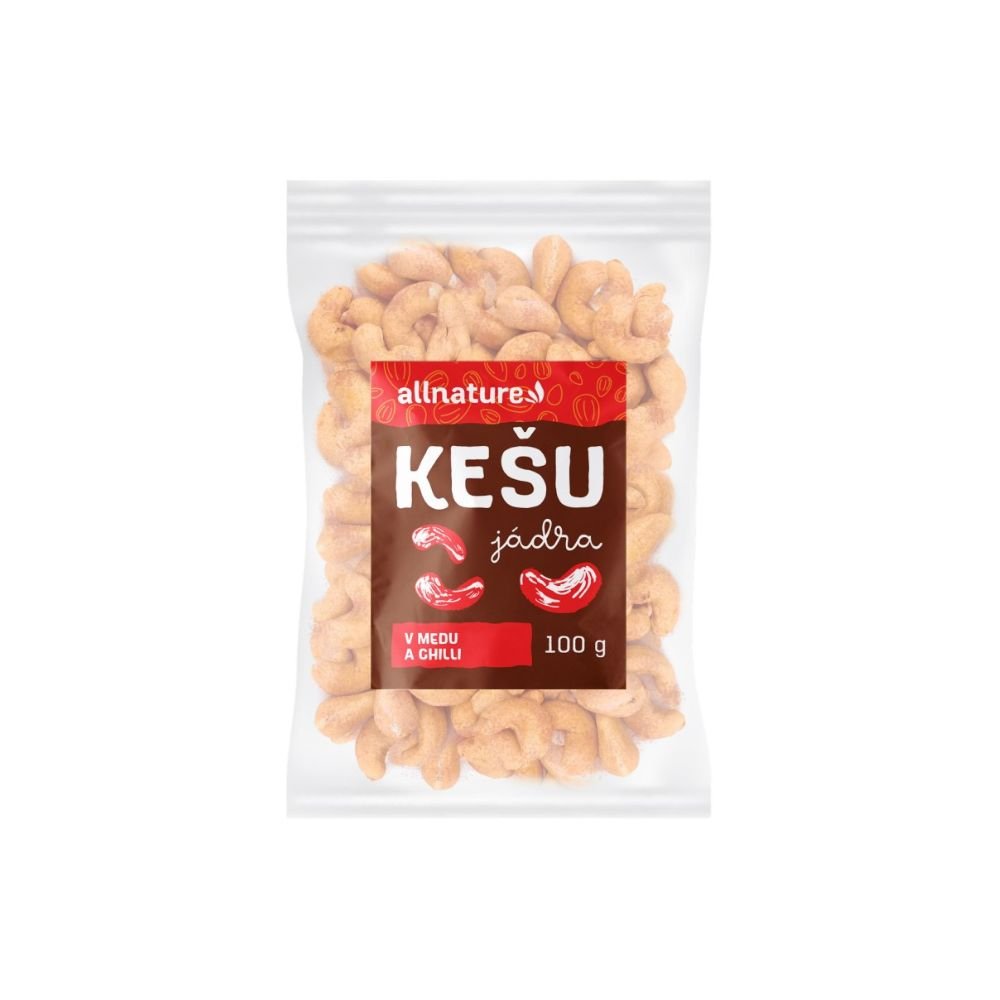 Kešu v Medu a Chilli 100g