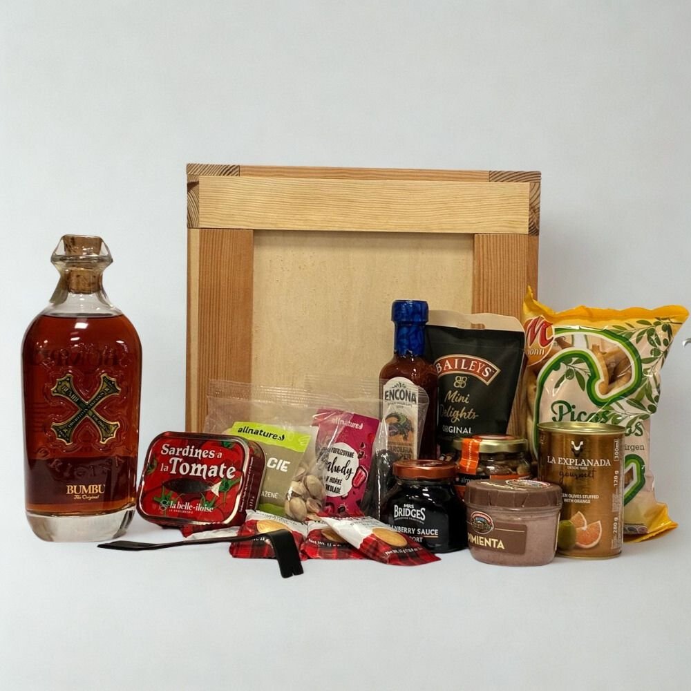 Dárková Bedna s Alkoholem - Bumbu Original 0