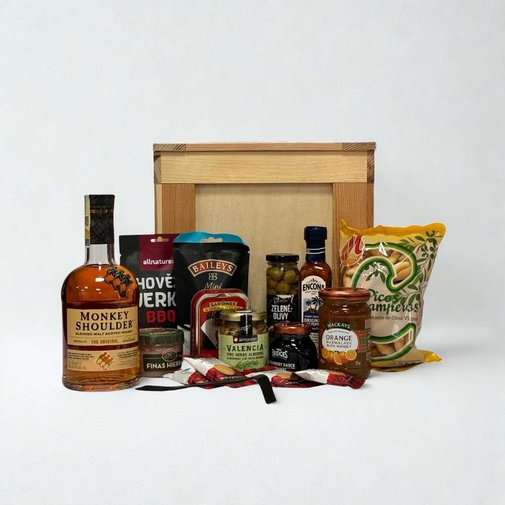 Dárková Bedna s Alkoholem - Monkey Shoulder 0