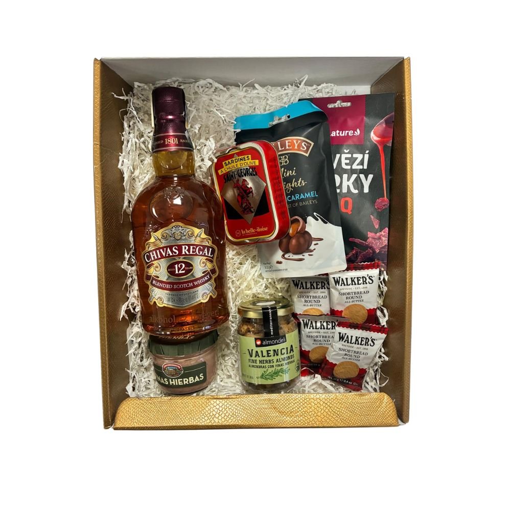 Dárková krabice s Alkoholem - Chivas Regal 12y 0