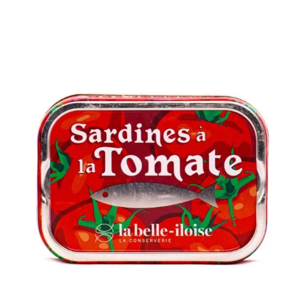 La Belle-Iloise Sardinky ve slunečnicovém oleji s rajčaty 115g