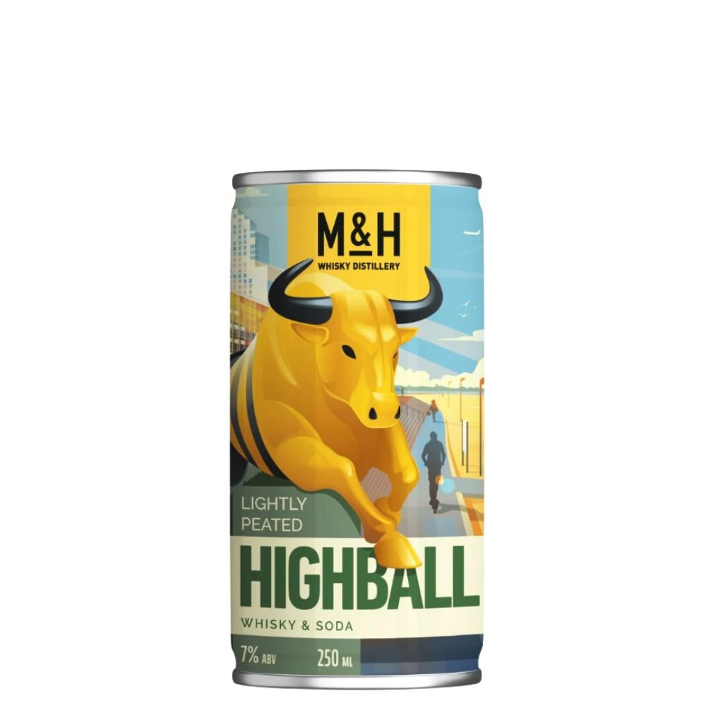 M&H Lightly Peated Highball Whisky & Soda 0