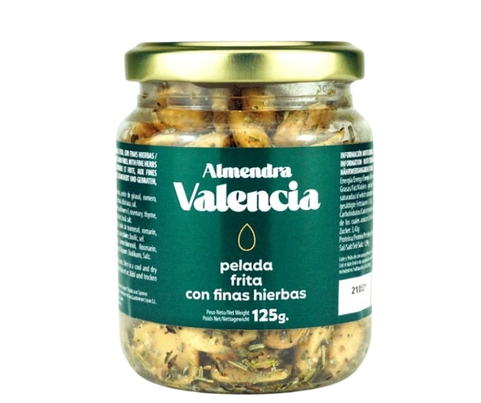 Almondeli Pražené Mandle Valencia s Bylinkami 125g