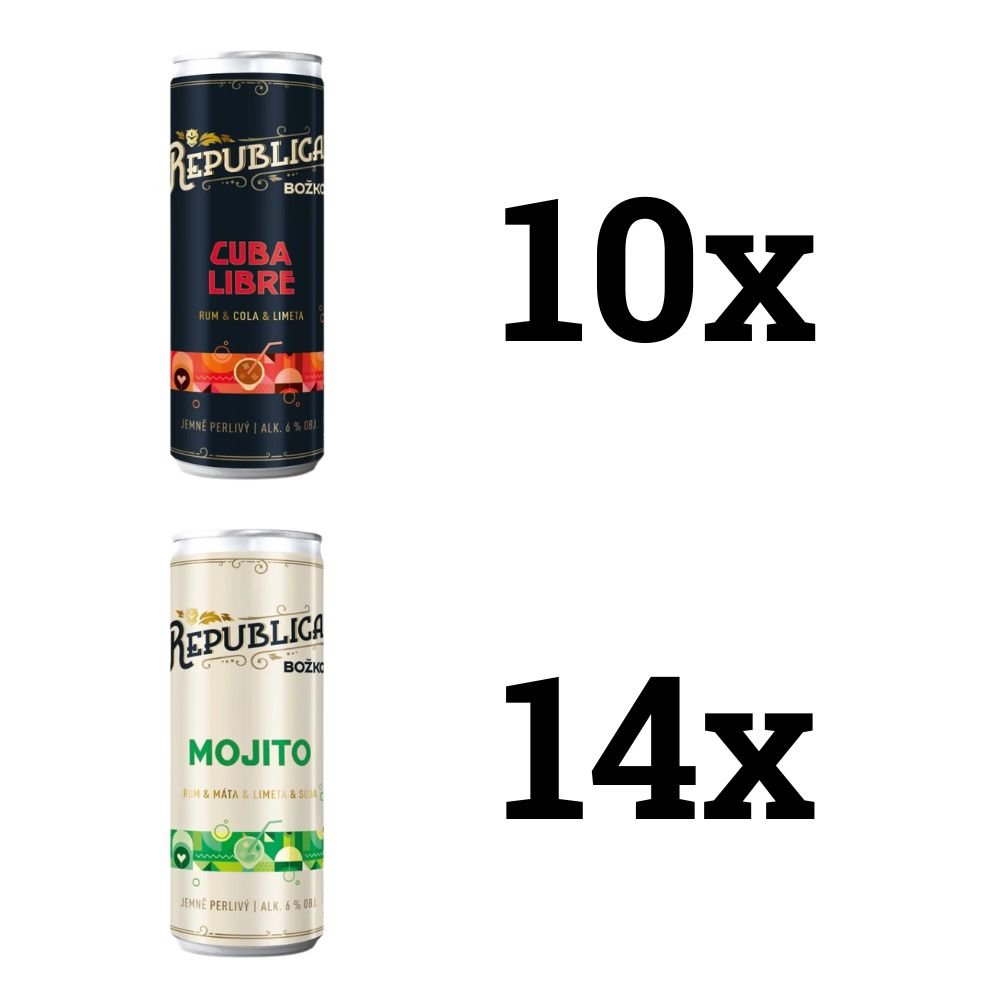 Republica RTD Party Mix 24×0