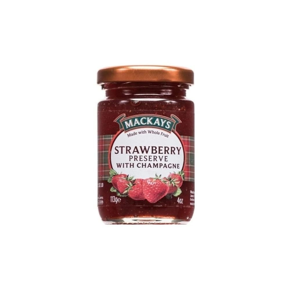 Mackays Strawberry Preservee with Champagne 130g