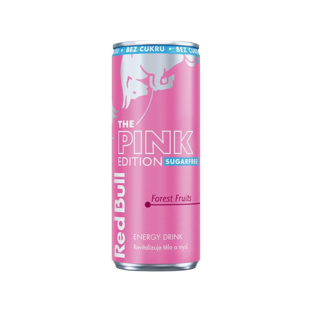 Red Bull The Pink Edition Sugarfree Forrest Fruit 0