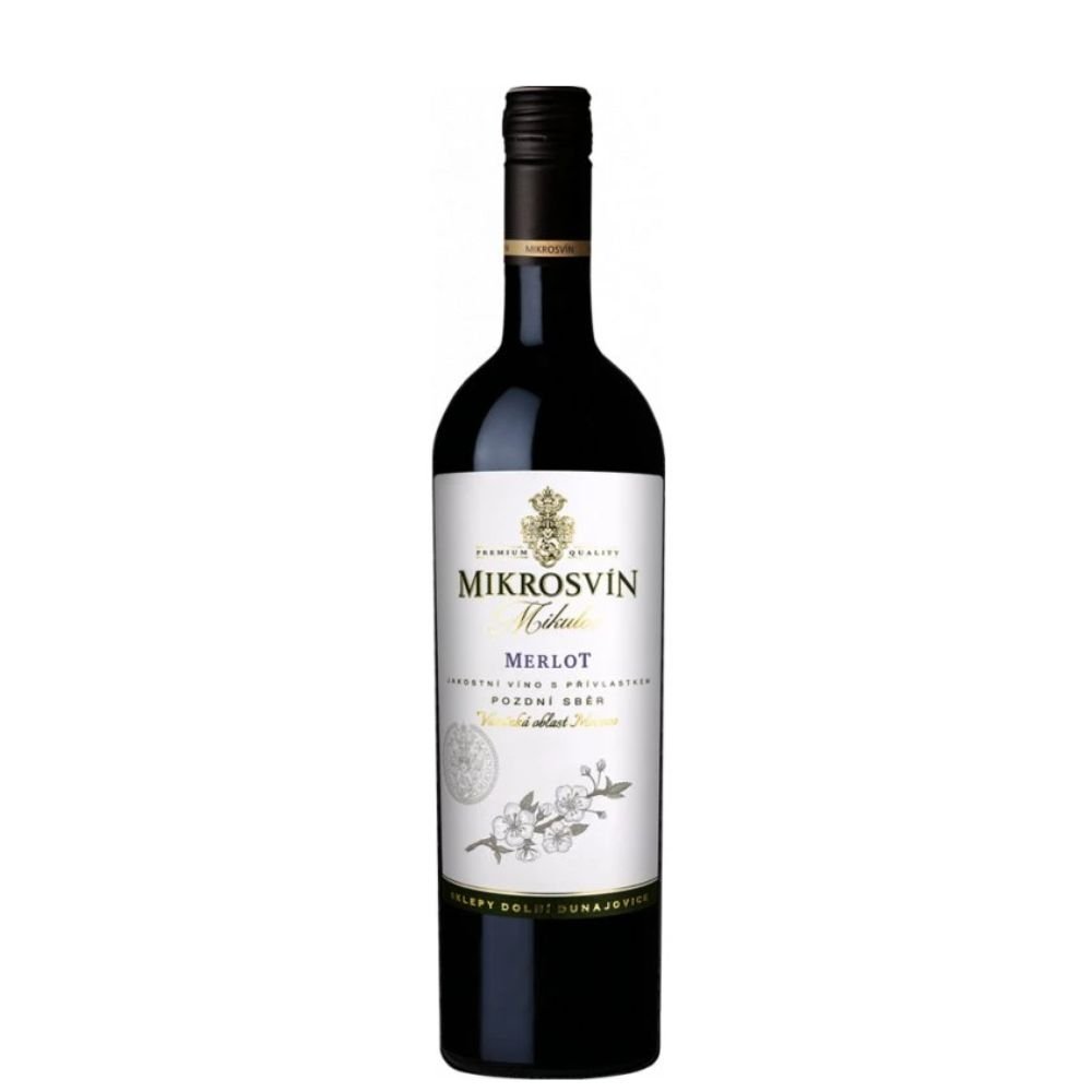 Mikrosvín Mikulov Merlot Pozdní sběr 2024 0
