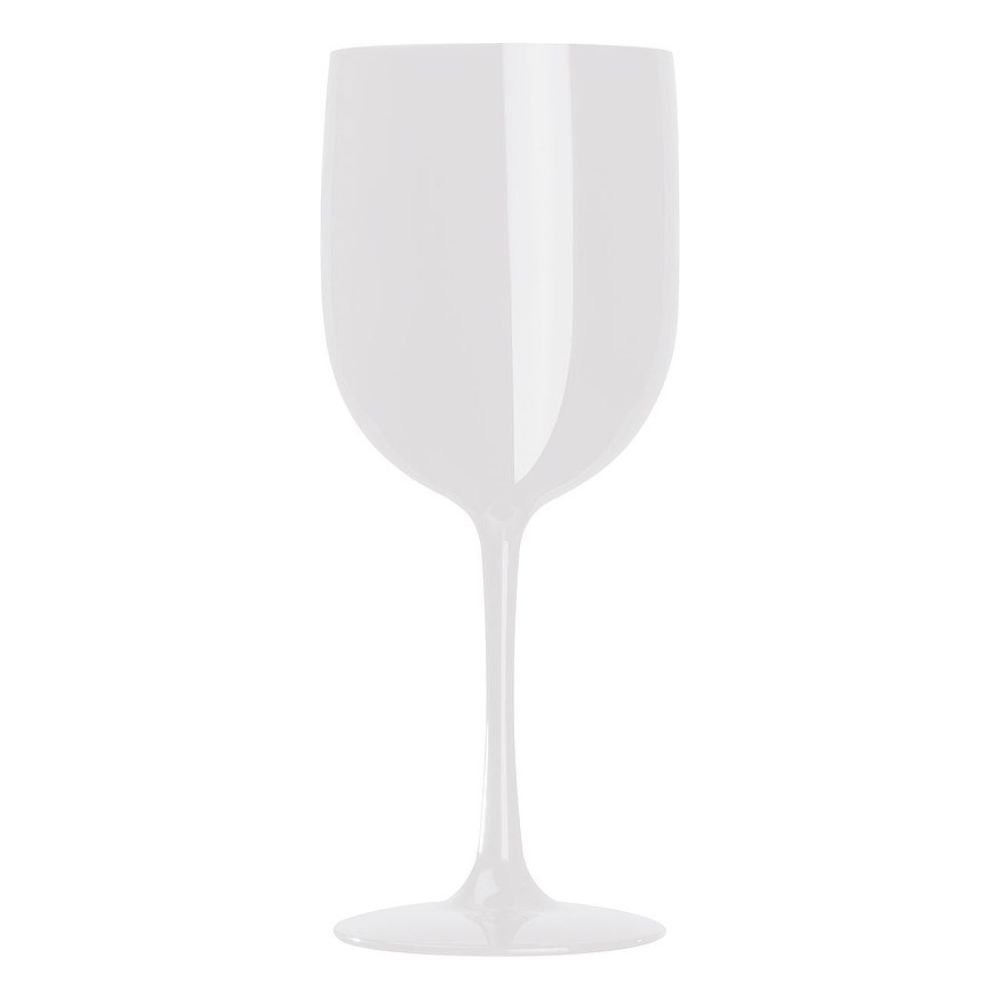 Plastová Sklenice na Sekt bílá
