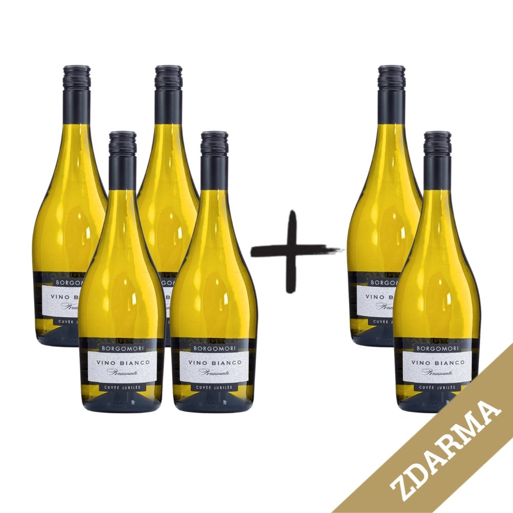 4+2 Borgomori Frizzante Bianco Jubilée Cuvée Cuvée 0