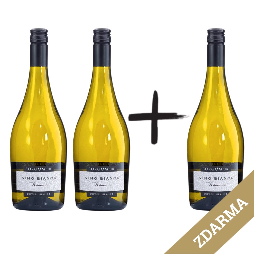 2+1 Borgomori Frizzante Bianco Jubilée Cuvée Cuvée 0