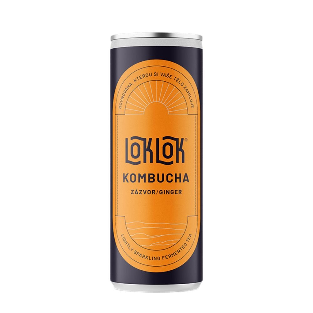 Loklok Kombucha Zázvor 0