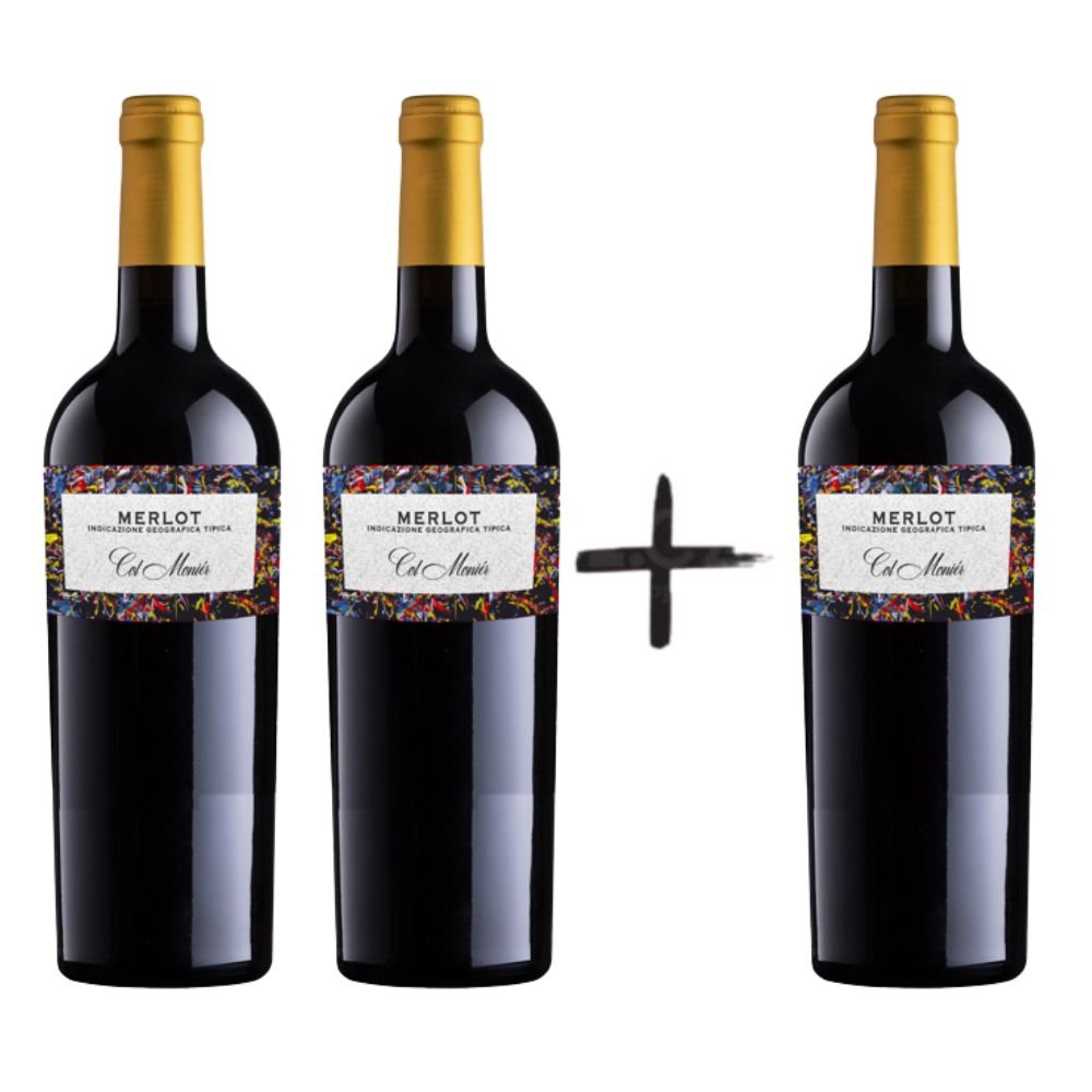 2+1 Col Moniér Merlot 12%