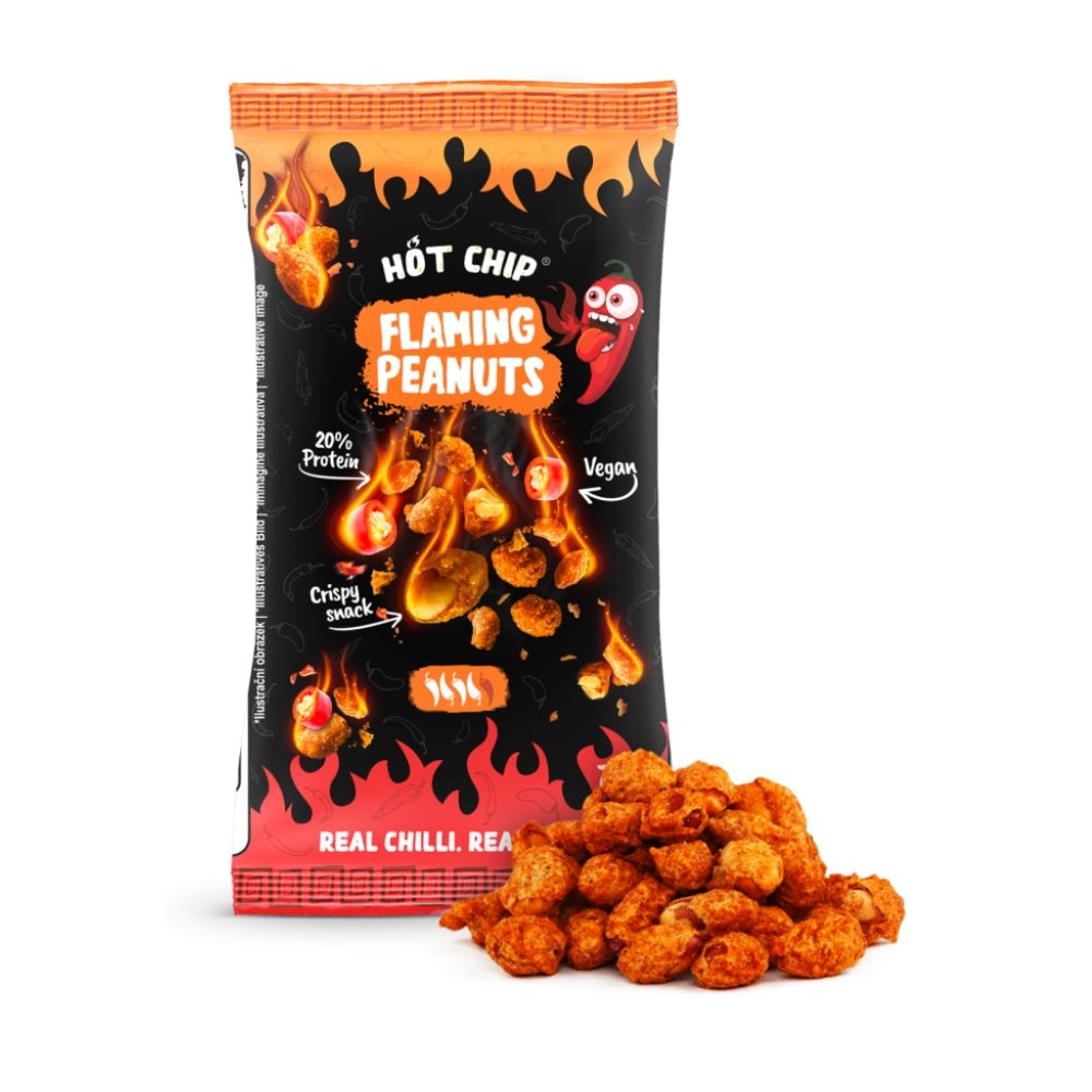 HOT-CHIP Flaming Peanuts 70g