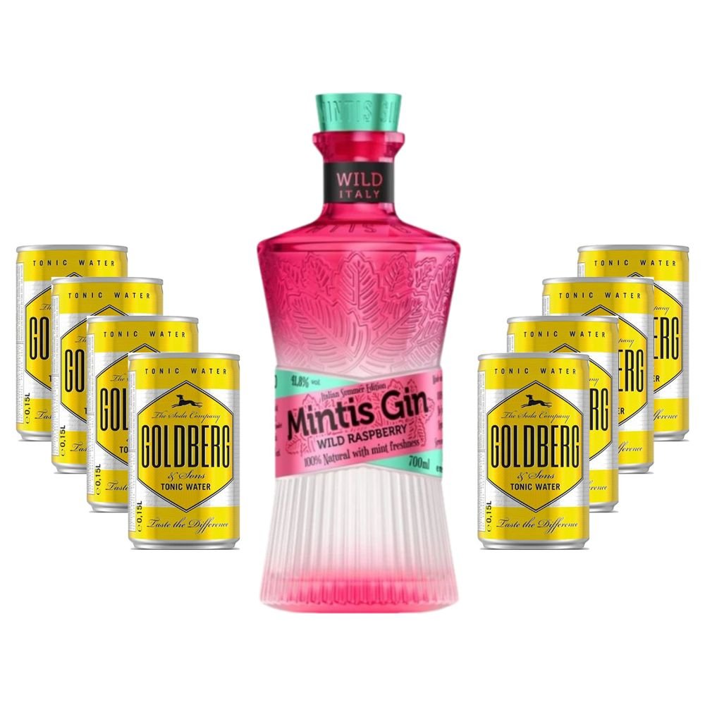 Párty set Mintis Gin Wild Raspberry 0