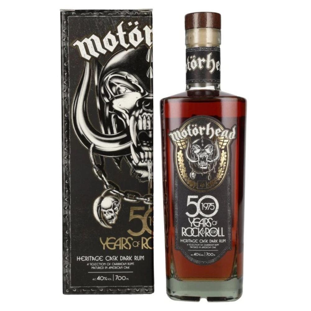 Motörhead 50 Years of Rock & Roll Heritage Cask Dark Rum 0
