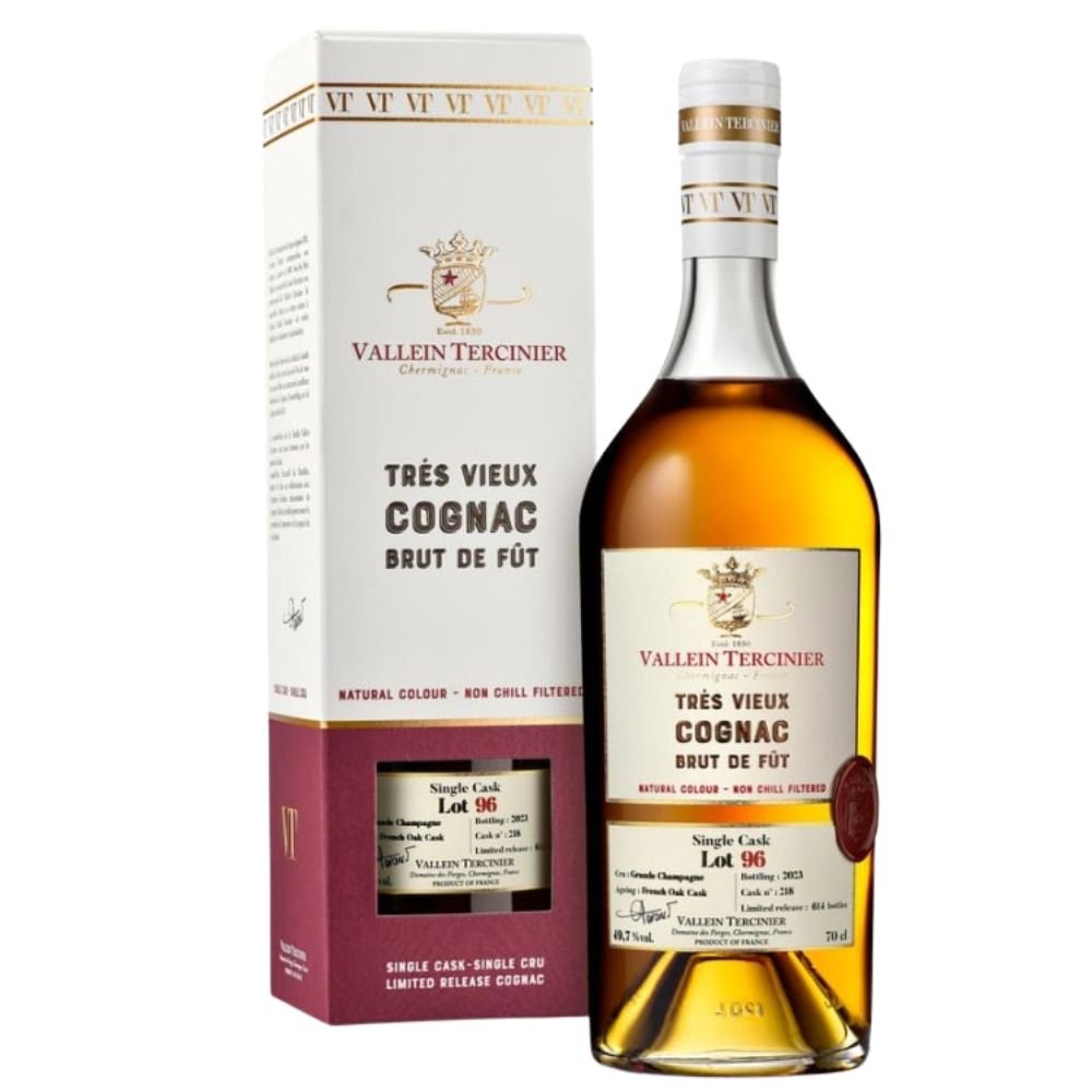 Vallein Tercinier Très Vieux Cognac Brut de Fût Lot 96 0